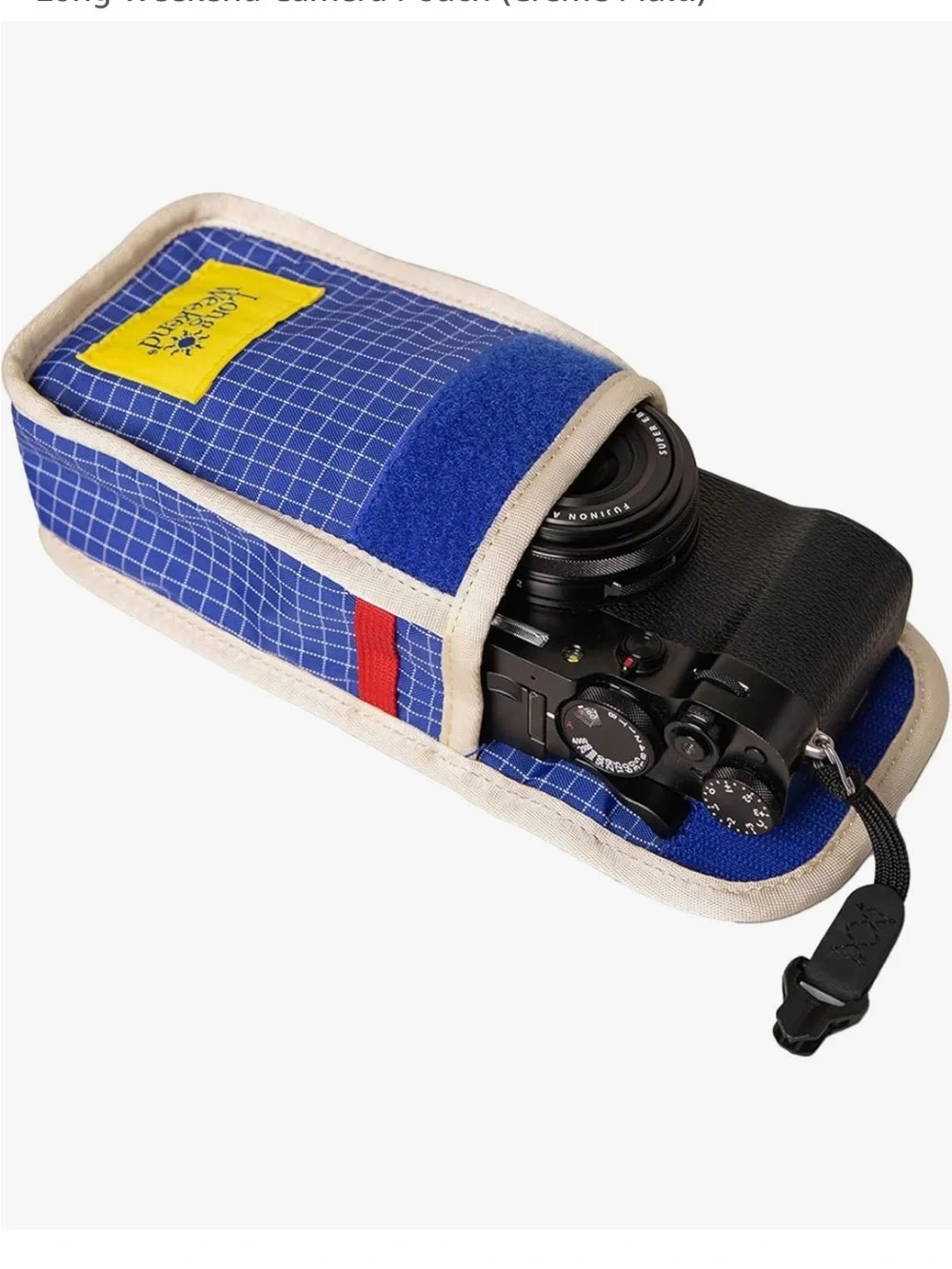 BRAND NEW Long Weekend Camera Pouch (Creme Multi)